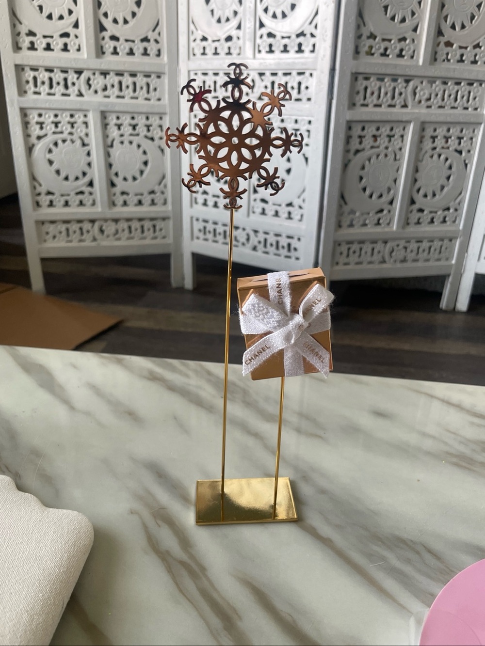 Chanel Store Display Rare Art Limited Edition Snowflake